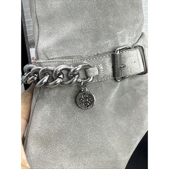 (F2) BCB GENERATION Merryl Tall Suede Wedge Leather Boot SZ 8.5 Women’s - Picture 7 of 16